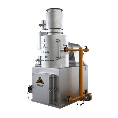 750L/H Garbage Disposal Customized Size Incinerator for Environmental Protection
