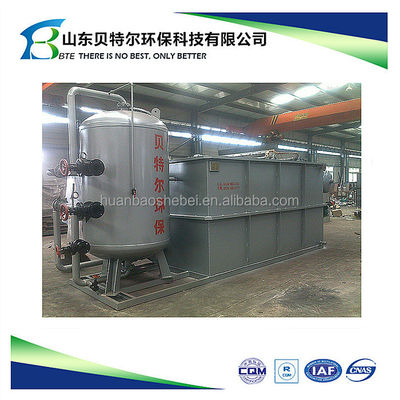 10*8M Car Wash Water Recycling Machine with Integrated Air Flotation and Filtration
