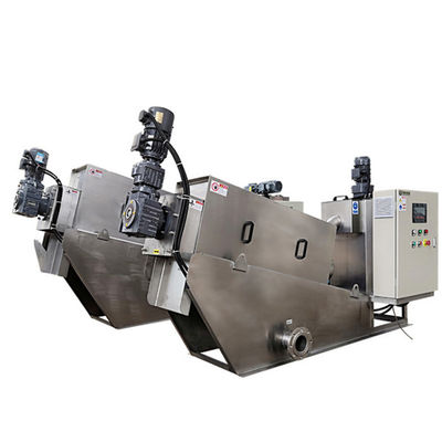 Screw Press Dewatering Machine for Oily Waste Treatment in Energy Mining Industry
