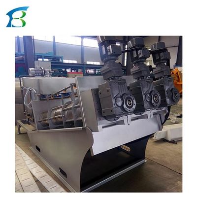 Water Treatment 1 Presse A Vis Plant Dehydrator Screw Press with Automatic Control Box