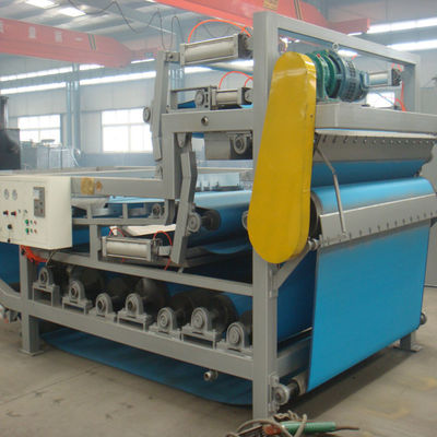 300 kg Capacity Belt Type Filter Press Sludge Dewatering Machine for Municipal Sludge