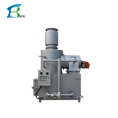 Video Outgoing Inspection Smokeless Incinerator For Plastic And Paper Pyrolysis