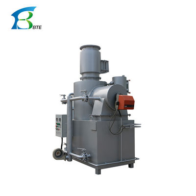 Video Outgoing Inspection Smokeless Incinerator For Plastic And Paper Pyrolysis