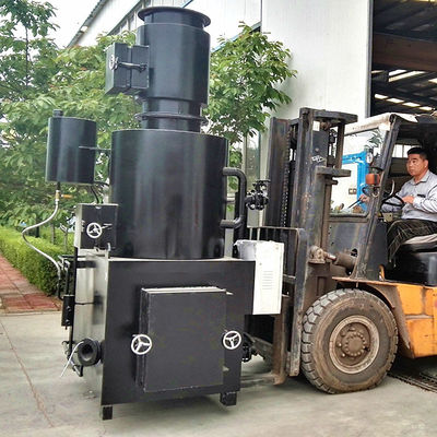 Video Outgoing Inspection Medical Waste Incinerator For Solid Waste Treatment